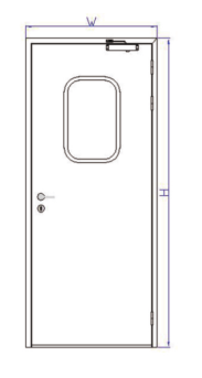 50不锈钢净化包边门 50不锈钢净化包边门